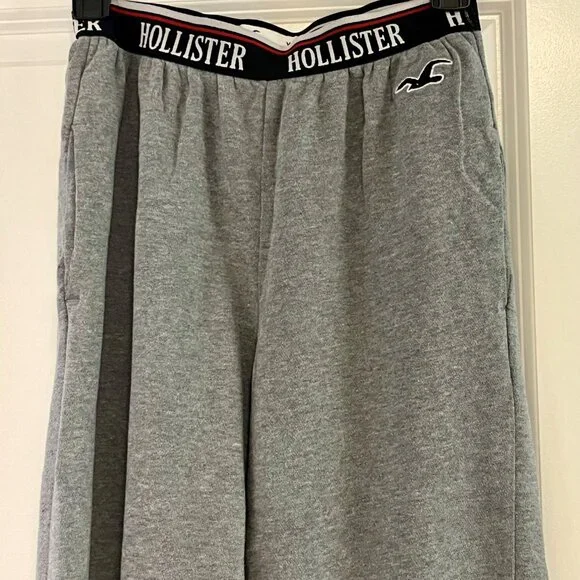 Hollister Grey Sweatpants - Picture 2 of 8